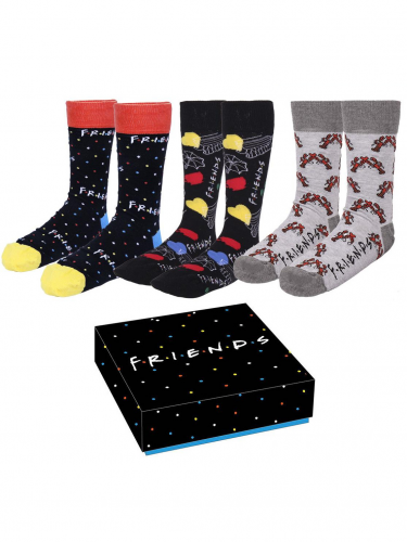 Ponožky Friends - Sada (3 páry,