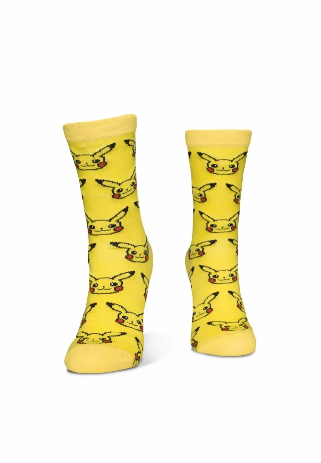 Ponožky Pokémon - Crew 3 páry