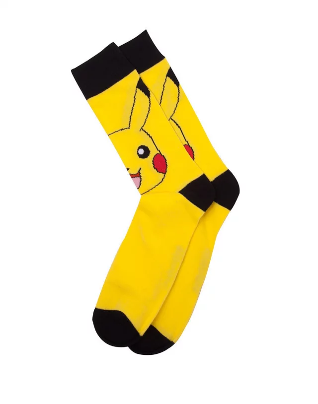 Ponožky Pokémon - Pikachu Crew (veľ. 39/42)