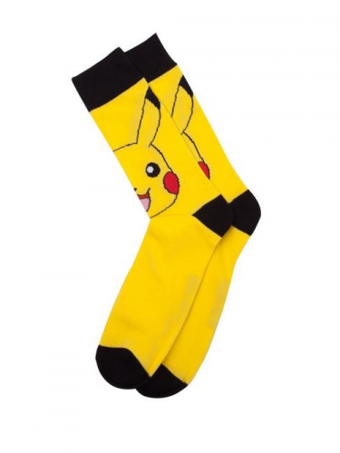 Ponožky Pokémon - Pikachu Crew (veľ. 43/46)
