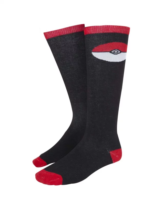 Ponožky Pokémon - Poké Ball (podkolienky)