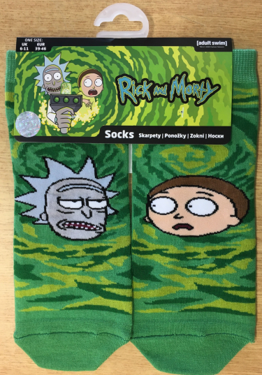 Ponožky Rick and Morty - Rick and Morty Ankle Socks