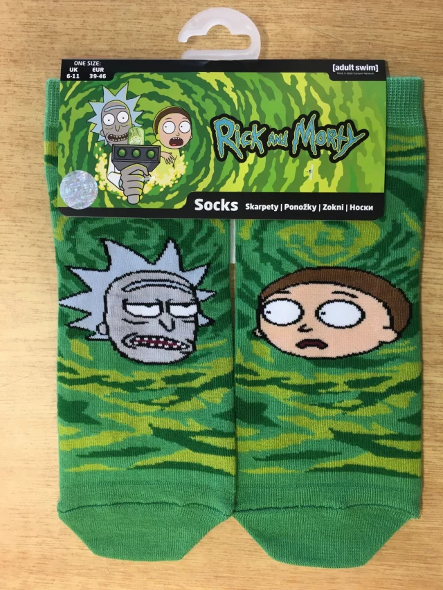 Ponožky Rick and Morty - Rick and Morty Ankle Socks