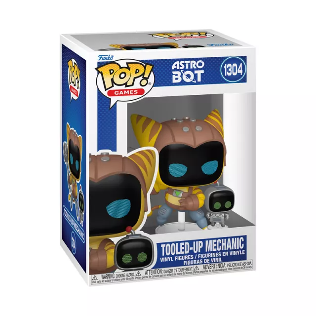 Figúrka Astro Bot - Tooled-Up Mechanic (Funko POP! Games 1304) - Ratchet & Clank