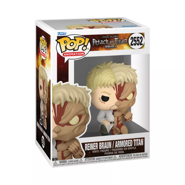 Figúrka Attack On Titan - Reiner Braun & Armored Titan Split (Funko POP! Animation 2552) - Anime