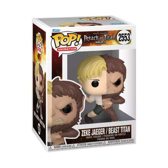 Figúrka Attack On Titan - Zeke Jaeger & Beast Titan Split (Funko POP! Animation 2553) - Anime