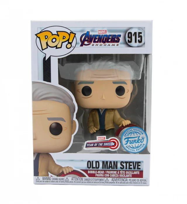 Figúrka Avengers: Endgame - Old Man Steve (Funko POP! Marvel 915)