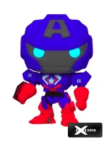 Figúrka Avengers Mech Strike - Captain America Glow in the Dark (Funko POP! Marvel 829) (poškodený obal)