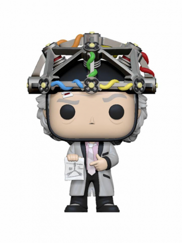 Figúrka Back to the Future - Doc with Helmet (Funko POP! Movies 959) (poškodený obal)