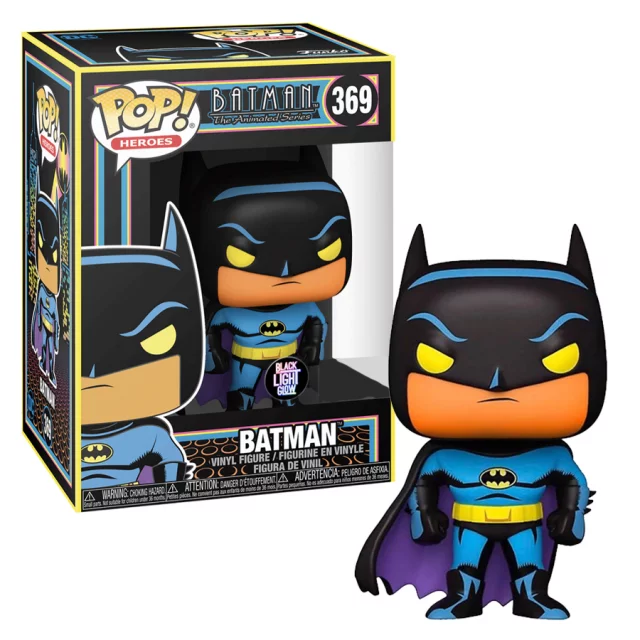 Figúrka Batman - Black Light Batman Special Edition (Funko POP! Heroes 369)