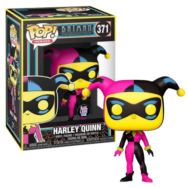 Figúrka Batman - Black Light Harley Quinn Special Edition (Funko POP! Heroes 371)