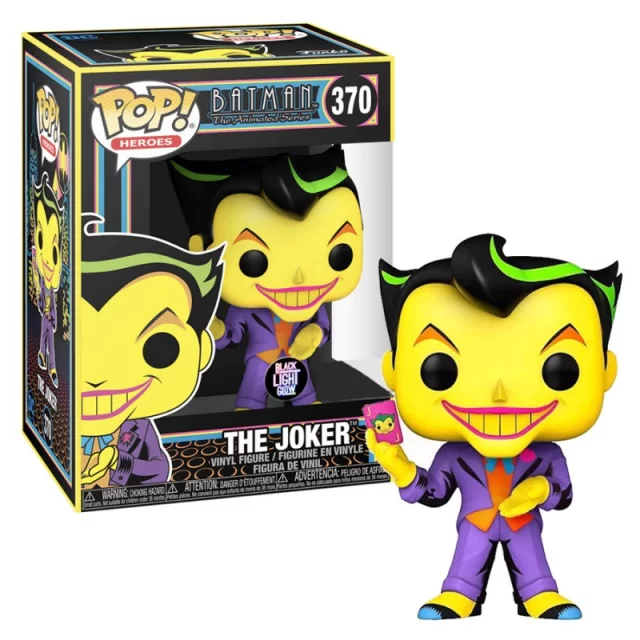 Figúrka Batman - Black Light Joker Special Edition (Funko POP! Heroes 370)