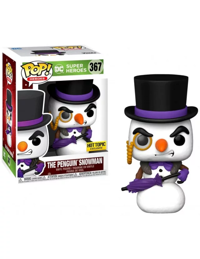 Figúrka Batman - The Penguin Snowman (Funko POP! Heroes 367)