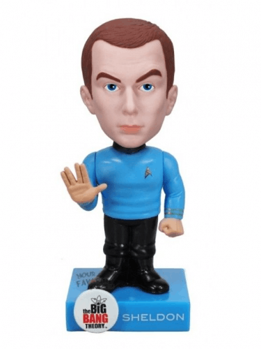 Figúrka (Funko: Bobble) Big Bang Theory - Sheldon (Star Trek)
