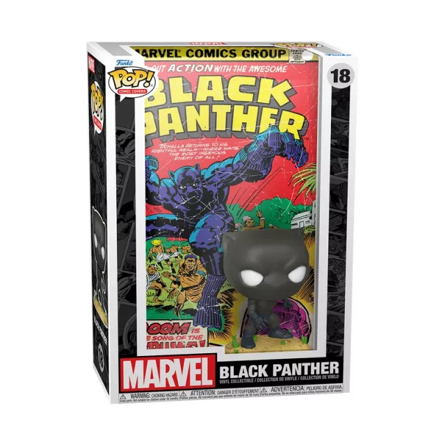 Figúrka Black Panther - Black Panther (Funko POP! Comic Covers 18)