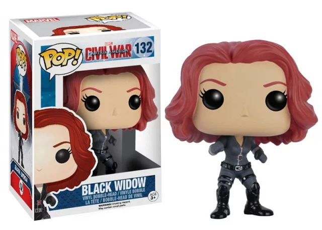 Figúrka Captain America: Civil War - Black Widow (Funko POP!)