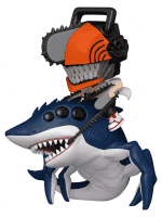 Figúrka Chainsaw Man: Reze Arc - Chainsaw Man & Beam (Funko POP! Rides 147)