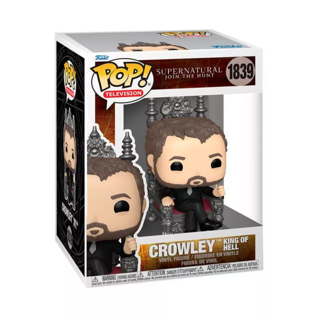 Figúrka Supernatural: Join the Hunt - Crowley King of Hell (Funko POP! Television 1839)