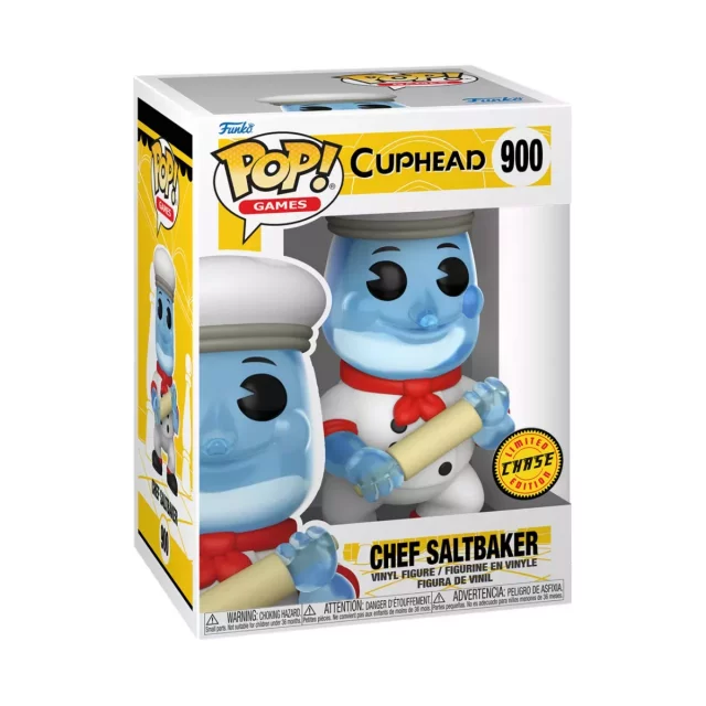 Figurka Cuphead - Chef Saltbaker Chase (Funko POP! Games 900) (poškozený obal)
