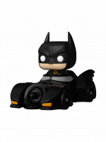 Figúrka DC - Batman in Batmobile (Funko Bitty POP! Rides 522)