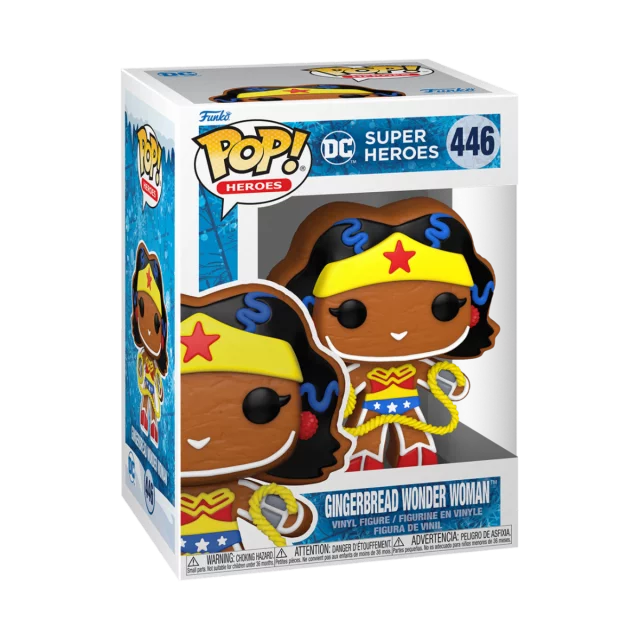 Figúrka DC Comics - Gingerbread Wonder Woman (Funko POP! Heroes 446)