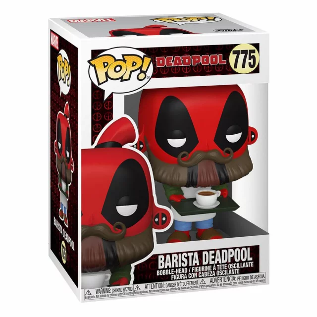 Figúrka Deadpool - Coffee Barista Deadpool (Funko POP! Marvel 775)