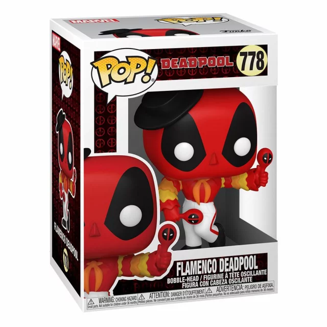 Figúrka Deadpool - Flamenco Deadpool (Funko POP! Marvel 778)