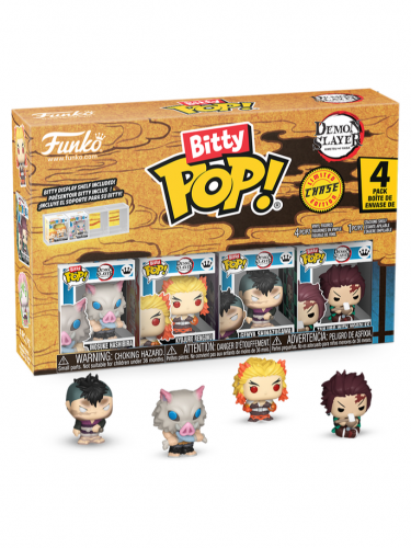 Figúrka Demon Slayer - Inosuke (Funko Bitty POP)
