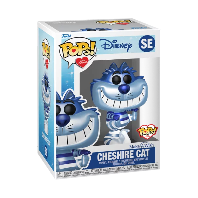 Figúrka Disney - Cheshire Cat Make-A-Wish (Funko POP! With Purpose SE)