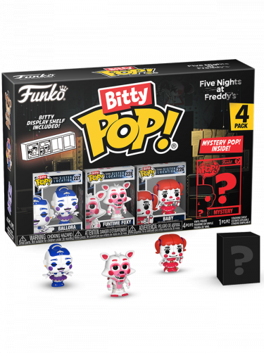 Figúrka Five Nights at Freddy’s - Ballora 4-pack (Funko Bitty POP)