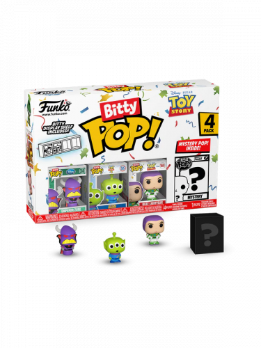 Figúrka Disney - Toy Story Zurg 4-pack (Funko Bitty POP)