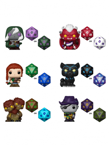Figúrka Dungeons & Dragons – Dice & Figure (Funko Bitty POP) (náhodný výber)