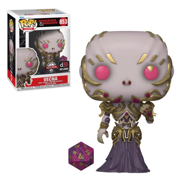 Figúrka Dungeons andamp; Dragons - Vecna with D20 (Funko POP! Games 853)