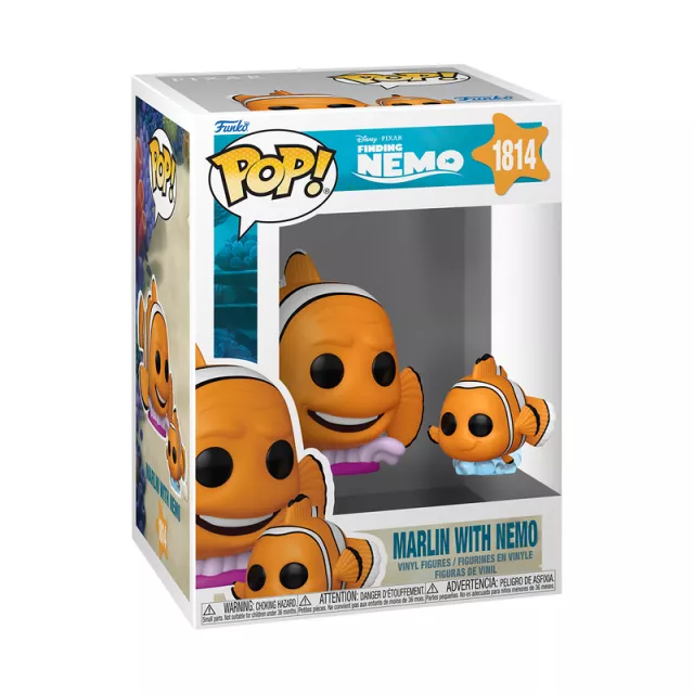 Figúrka Finding Nemo - Marlin with Nemo (Funko POP! Disney 1814)
