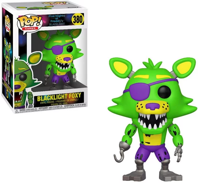 Figúrka Five Nights at Freddys - Blacklight Foxy (Funko POP! Games 380)