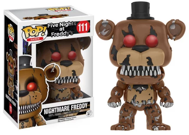 Figúrka Five Nights at Freddys - Nightmare Freddy (Funko POP! Games 111)