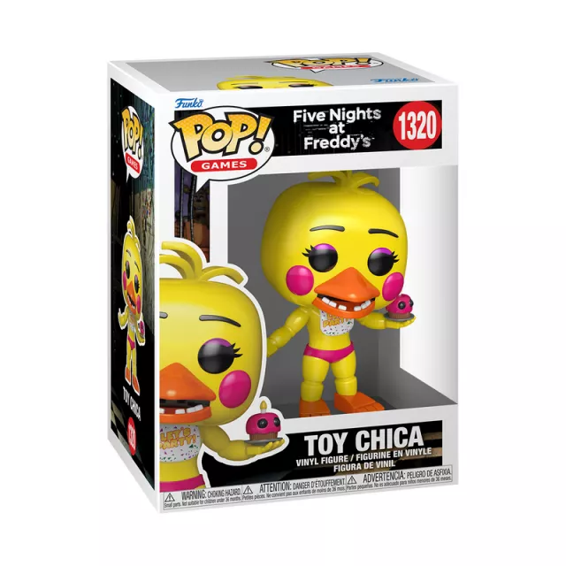 Figúrka Five Nights at Freddy's - Toy Chica (Funko POP! Games 1320) - Five Nights At Freddys