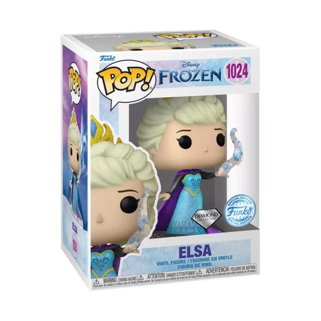 Figúrka Frozen - Elsa Ultimate Princess (Funko POP! Disney Diamond Collection 1024)