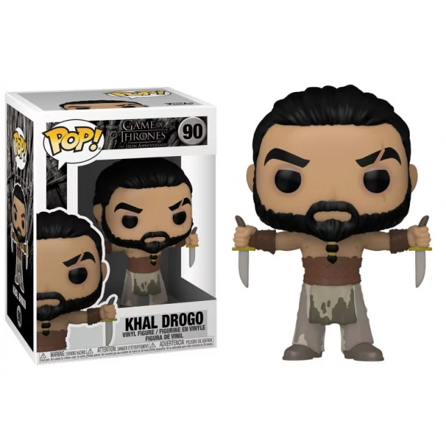 Figúrka Game of Thrones - Khal Drogo with Daggers (Funko POP! Game of Thrones 90)