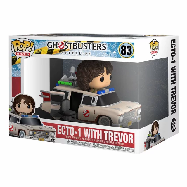 Figúrka Ghostbusters: Afterlife - Ecto-1 with Trevor (Funko POP! Rides 83)
