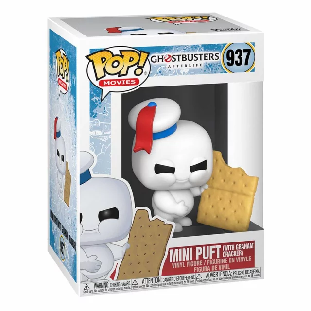 Figúrka Ghostbusters: Afterlife - Mini Puft with Graham Cracker (Funko POP! Movies 937)
