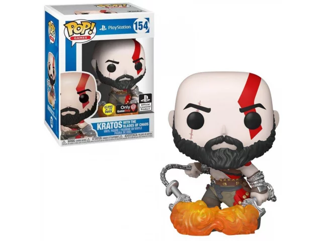 Figúrka God of War - Kratos with the Blades of Chaos Special Edition (Funko POP! Games 154)