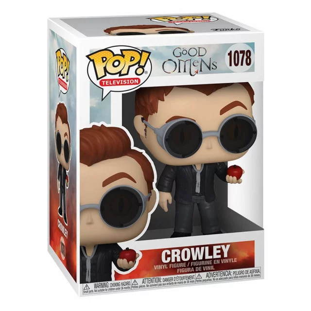 Figúrka Good Omens - Crowley with Apple (Funko POP! Television 1078)