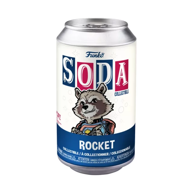 Figúrka Guardians of the Galaxy - Rocket (Funko Soda)