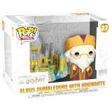 Figúrka Harry Potter - Albus Dumbledore with Hogwarts (Funko POP! Town 27)