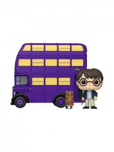 Figúrka Harry Potter - Harry Potter with Knight Bus (Funko POP! Rides 139)
