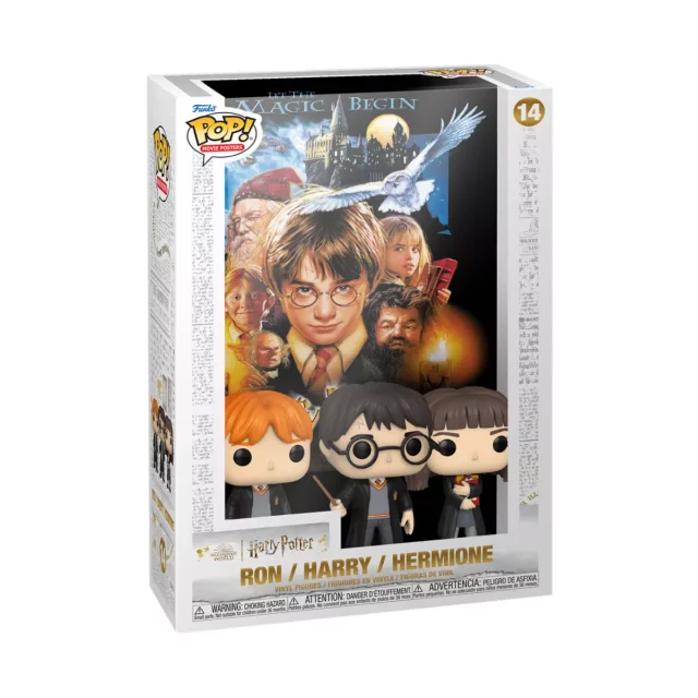 Figúrka Harry Potter - Harry with Ron and Hermiona (Funko POP! Movie Posters 14)