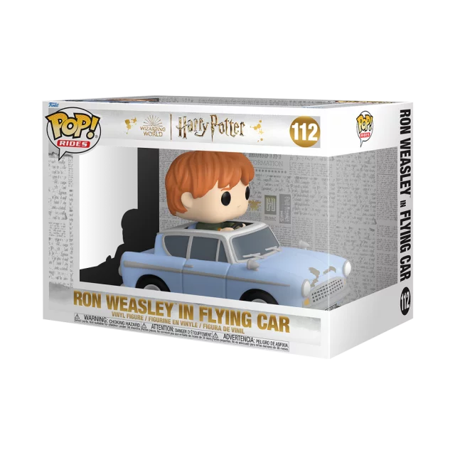 Figúrka Harry Potter - Ron Weasley with Flying Car (Funko POP! Rides 112)