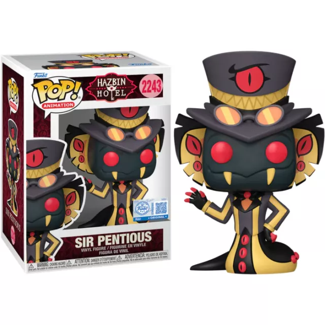 Figúrka Hazbin Hotel - Sir Pentious (Funko POP! Animation 2243)