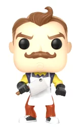 Figúrka Hello Neighbor - Neighbor with Apron and Meat Cleaver (Funko POP!)